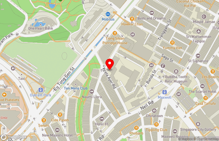 Map location of Grace Clinic