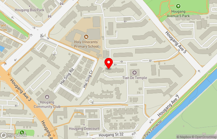Map location of Healthcare Hougang Medical Clinic