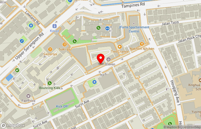 Map location of Healthcare Medical @ Kovan