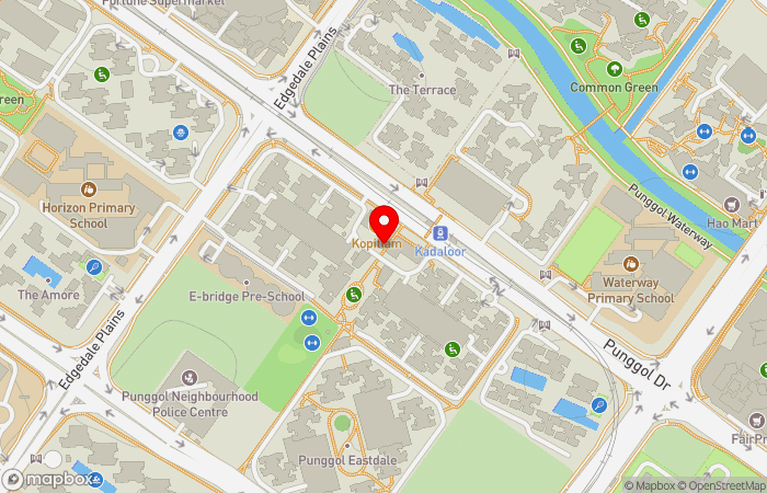 Map location of Healthmark Family Clinic (Punggol)