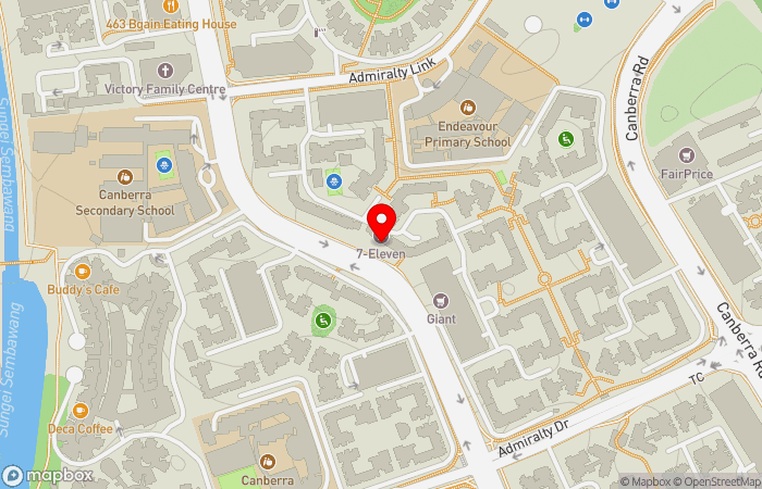 Map location of Healthway Medical (406 Sembawang)