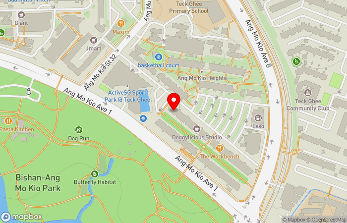 Map location of Healthway Medical (Ang Mo Kio Ave 1)