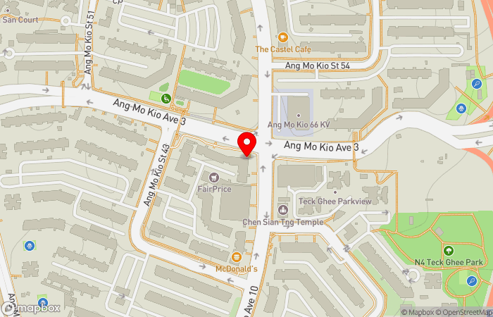 Map location of Healthway Medical (Ang Mo Kio Ave 10)
