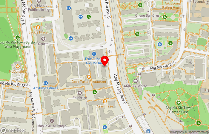 Map location of Healthway Medical (Ang Mo Kio Ave 8)