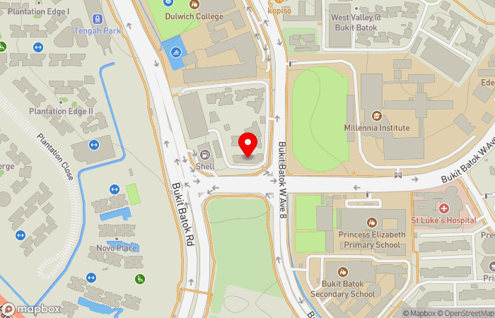 Map location of Healthway Medical (Bukit Batok West)