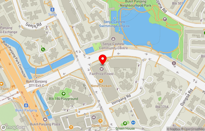 Map location of Healthway Medical (Bukit Panjang)