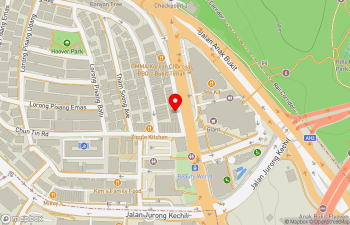 Map location of Healthway Medical (Bukit Timah)
