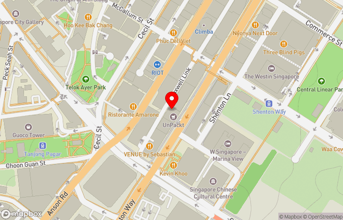 Map location of Healthway Medical (Downtown Gallery)