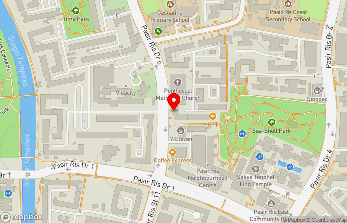 Map location of Healthway Medical (Formerly Lily Aw Pasir Ris Family Clinic & Surgery)