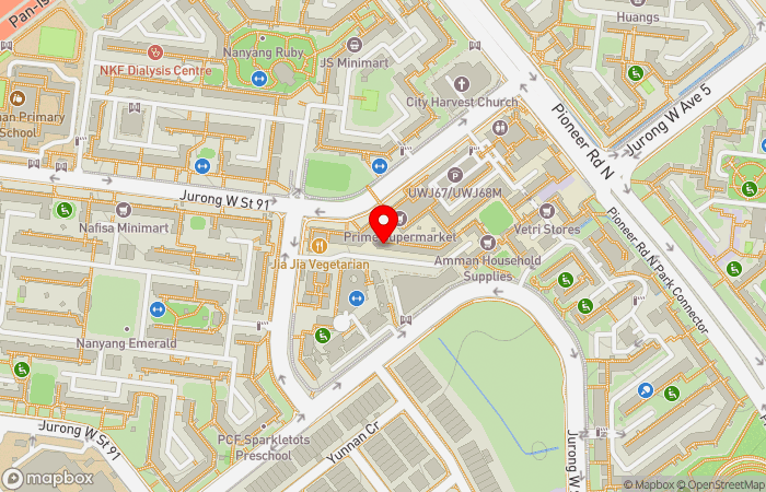 Map location of Healthway Medical (Jurong West)