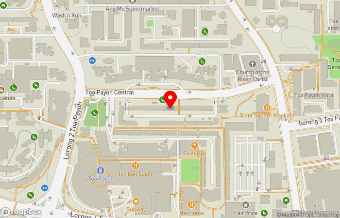 Map location of Healthway Medical (Toa Payoh Central)