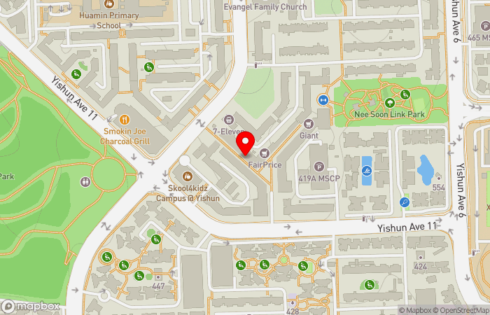 Map location of Healthway Medical (Yishun Ave 11)