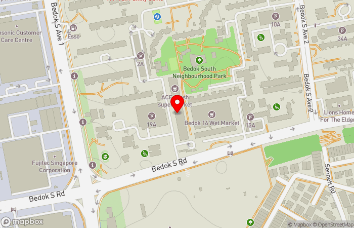 Map location of HeartlandHealth (Bedok South)