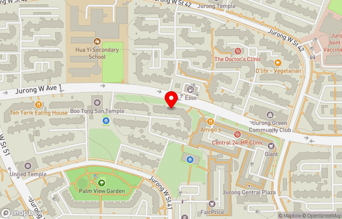 Map location of HeartlandHealth Jurong West