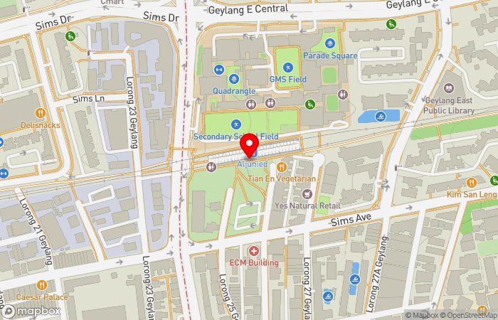 Map location of HMI OneCare Clinic Aljunied MRT