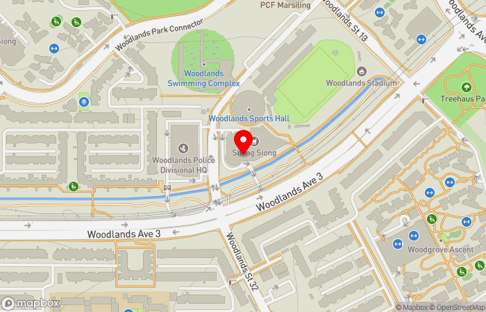 Map location of HMI OneCare Clinic Woodlands
