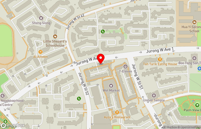 Map location of iDOC Clinic (Hong Kah)