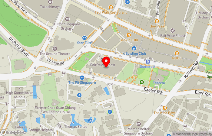 Map location of Ikigai Medical Clinic (TripleOne 111 Somerset)