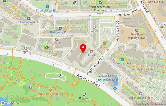 Map location of Intemedical Teck Ghee