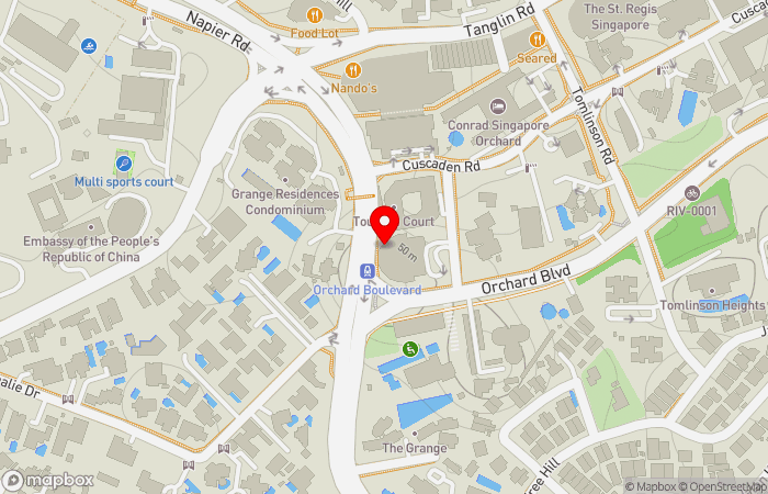 Map location of International Medical Clinic (Camden)