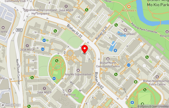 Map location of K K Tan Medical Clinic