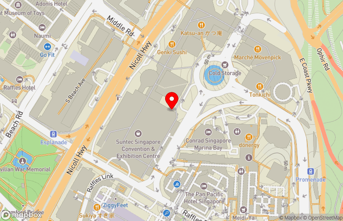Map location of K N Chin & Associates