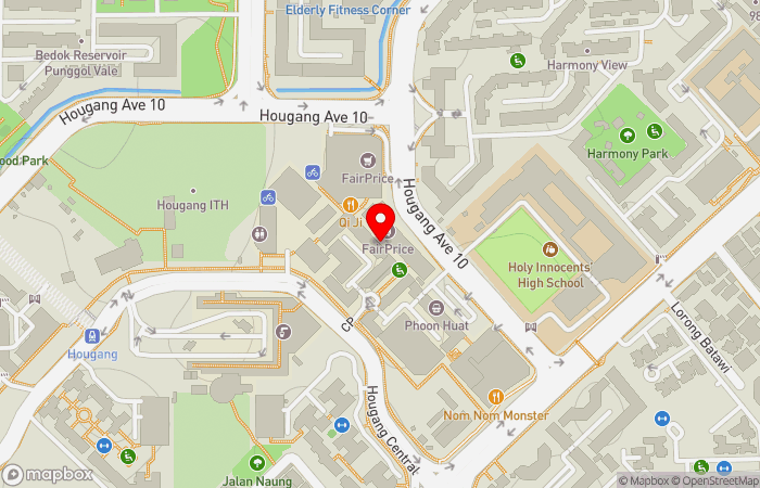 Map location of K. P. Tan Medical Clinic
