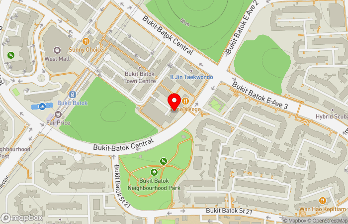 Map location of Kang An Clinic Pte Ltd