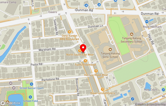 Map location of Katong Family Clinic