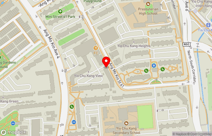 Map location of Keystone Clinic & Surgery (Ang Mo Kio)