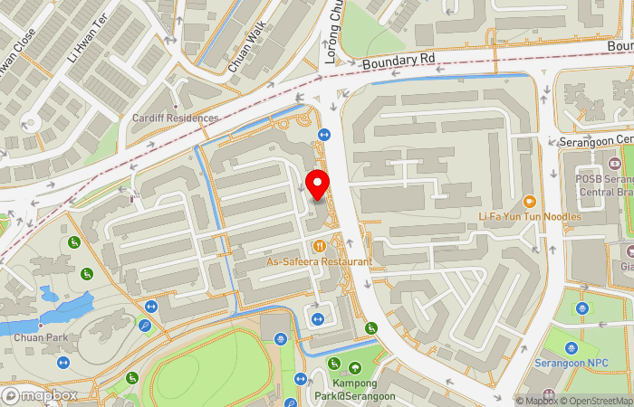 Map location of Keystone Clinic & Surgery (Serangoon)