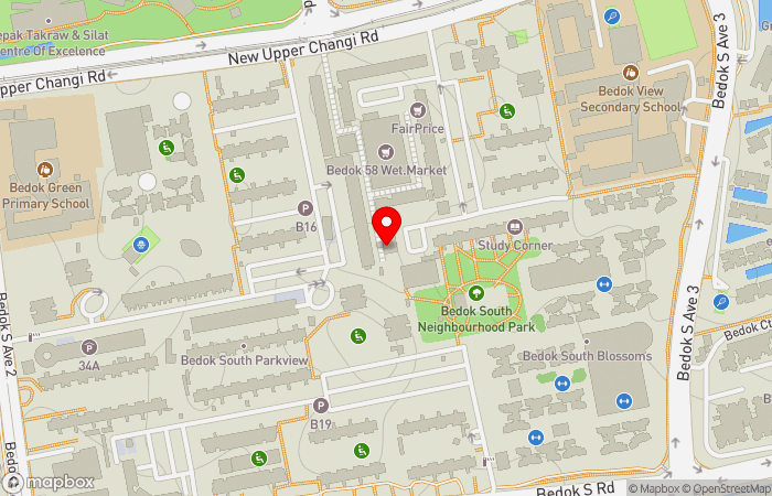 Map location of Keystone Clinic & Surgery (Tanah Merah)