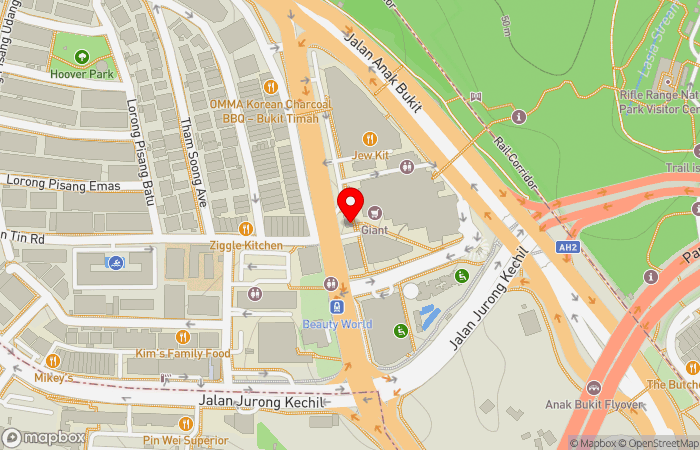 Map location of KINGSWAY MEDICAL CLINIC (BEAUTY WORLD)