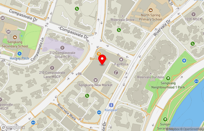Map location of Lifeline Medical Group Sengkang