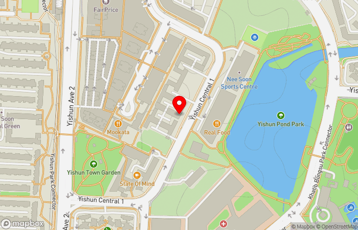 Map location of Lion Health Clinic & Surgery (Yishun)