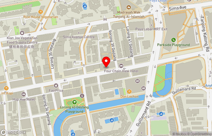 Map location of M Lam Clinic