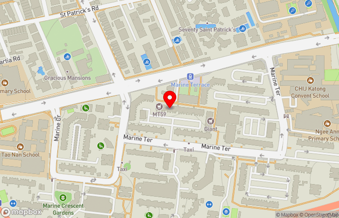 Map location of Marine Parade Clinic