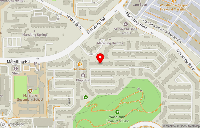 Map location of Marsiling Clinic & Surgery