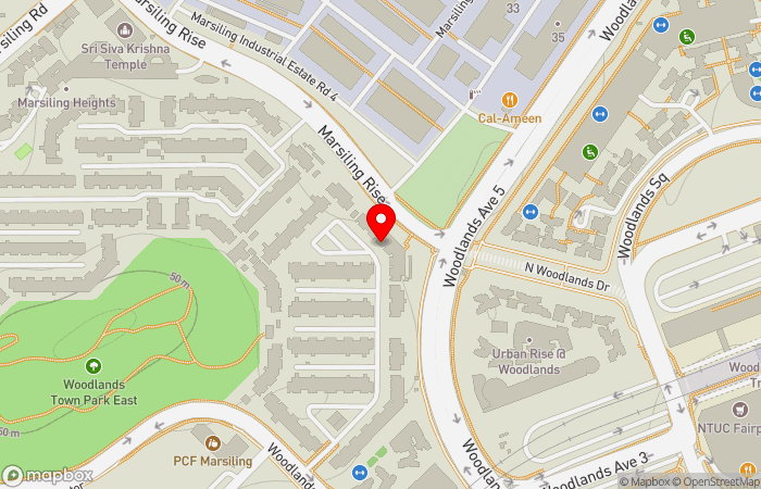 Map location of Martin Medical Centre 马丁医药中心