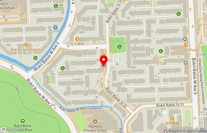 Map location of MD Family Clinic (Bukit Batok West)