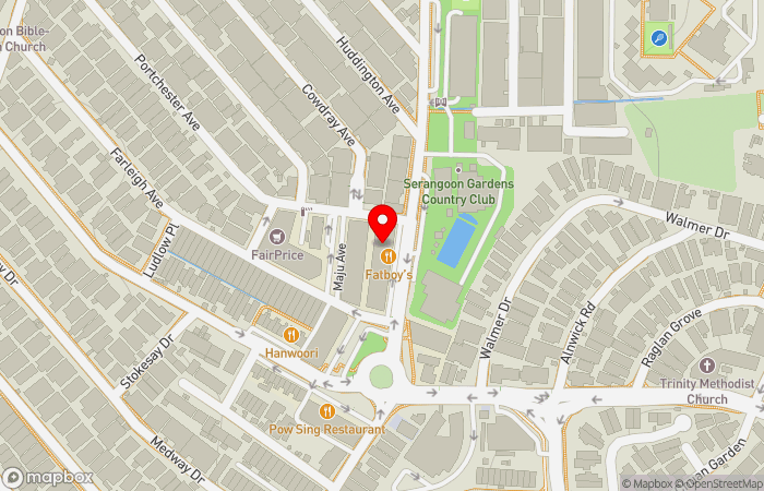 Map location of Mediline Wei Min Clinic (Serangoon Garden)