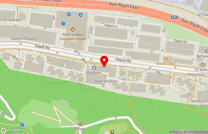 Map location of Meridian Medical Centre