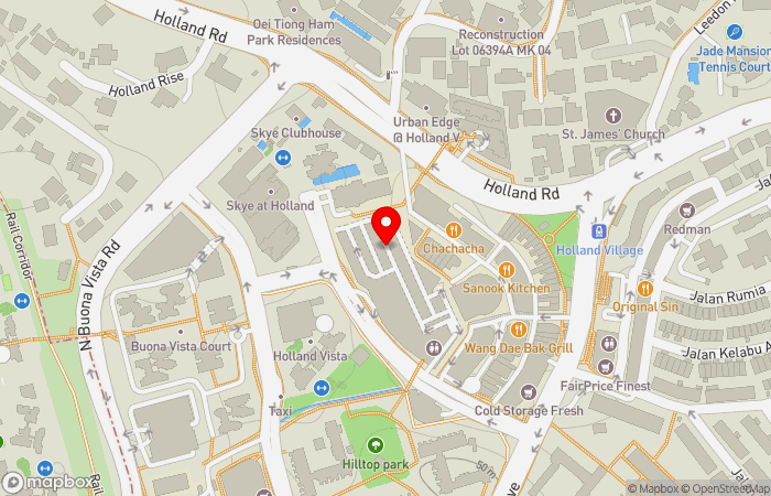 Map location of Minmed Clinic (Holland Village)