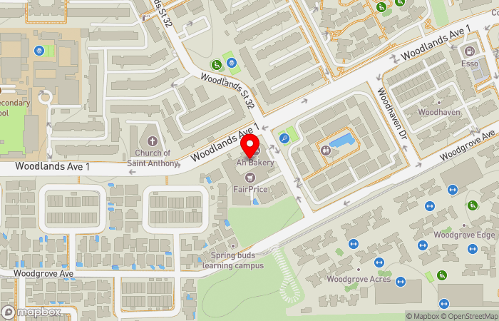 Map location of Minmed Clinic (Woodgrove)