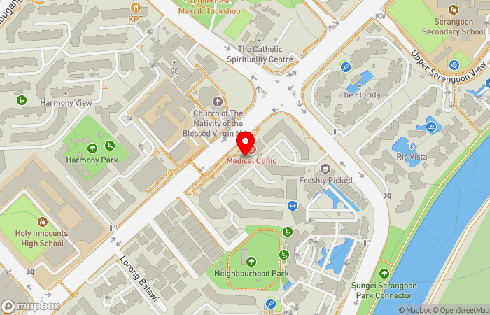 Map location of Mission (Hougang) Medical Clinic