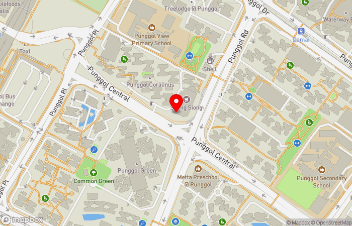 Map location of MY FAMILY CLINIC (PUNGGOL CENTRAL)