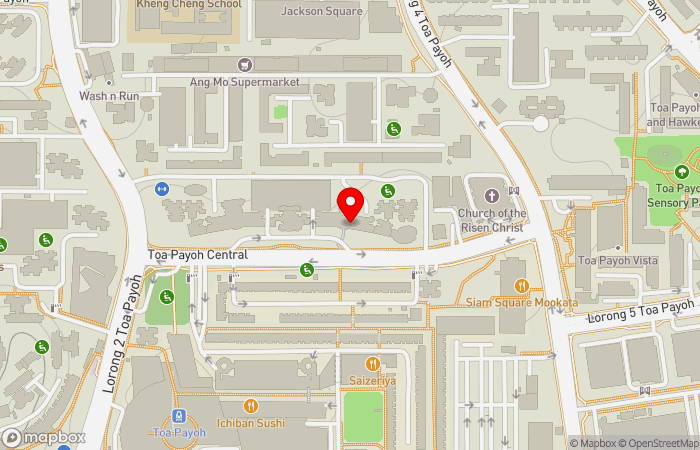 Map location of My Family Clinic (Toa Payoh Central)