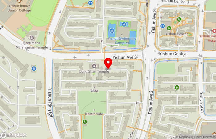 Map location of Nee Soon Clinic (Yishun Avenue 2)
