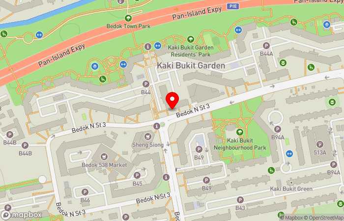 Map location of Northeast Medical Group - Bedok Clinic (Member of Bridgepoint Health)