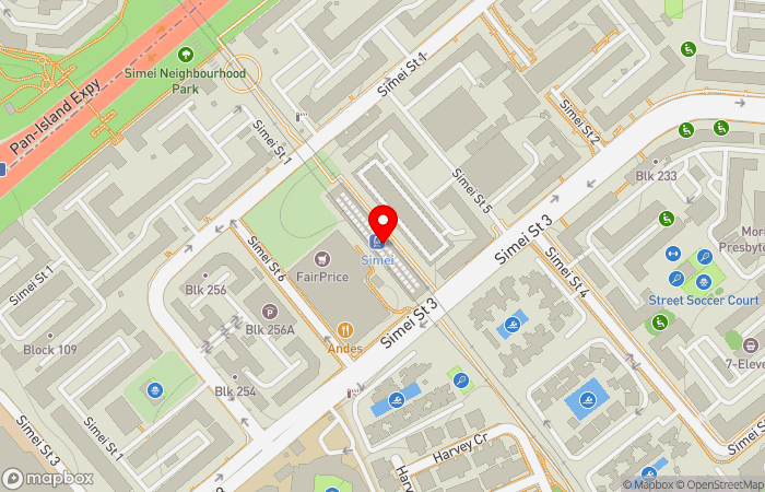 Map location of Northeast Medical Group - Simei Clinic (Member of Bridgepoint Health)